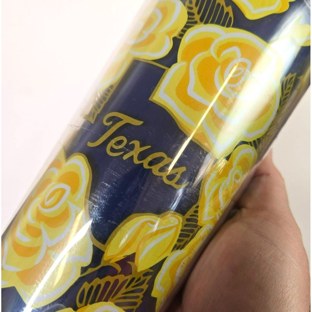Starbucks 2019 Yellow Rose Of Texas Limited Local Series 24oz Tumbler *FLAW READ - Picture 6 of 12